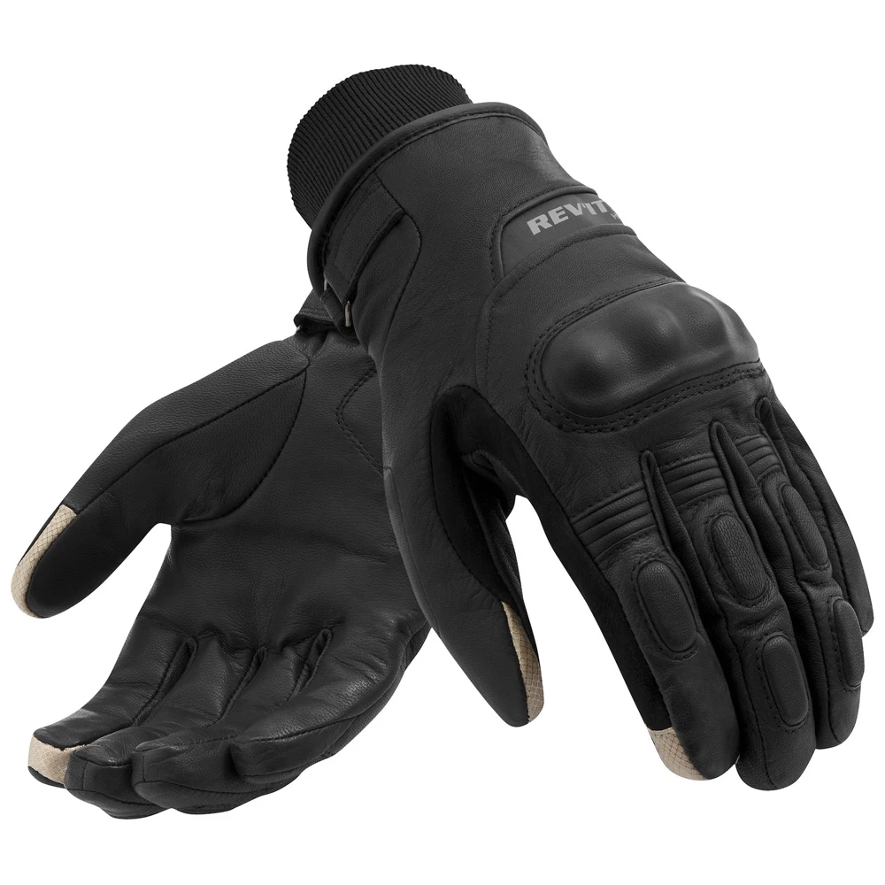 

Revit H2O Motobike Winter Warm Windproof Protective Guantes Luvas Motorcycle Racing Black Short Gloves