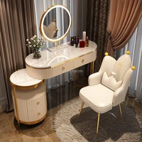 home dressers multifunctional dressing table ins girls bedroom dressing table set chair creative solid wood dressing table girl