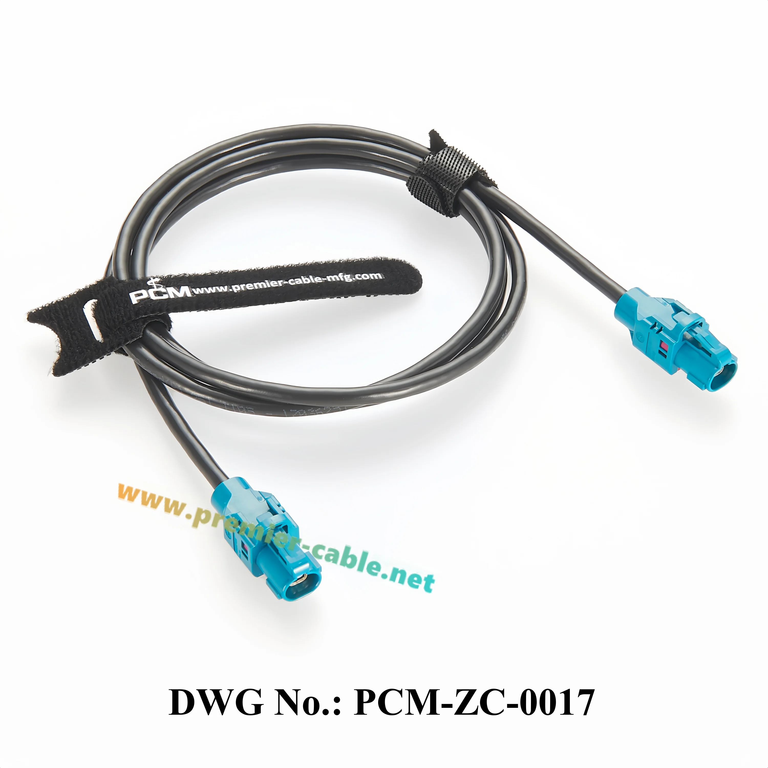 

E6K10A-1CAZ5-Z Rosenberger H-MTD Gigabit Автомобильный Ethernet-кабель, 100/1000BASE-T1 Медиаконвертер HMTD-кабель, LCA-101-1000-Z-Z