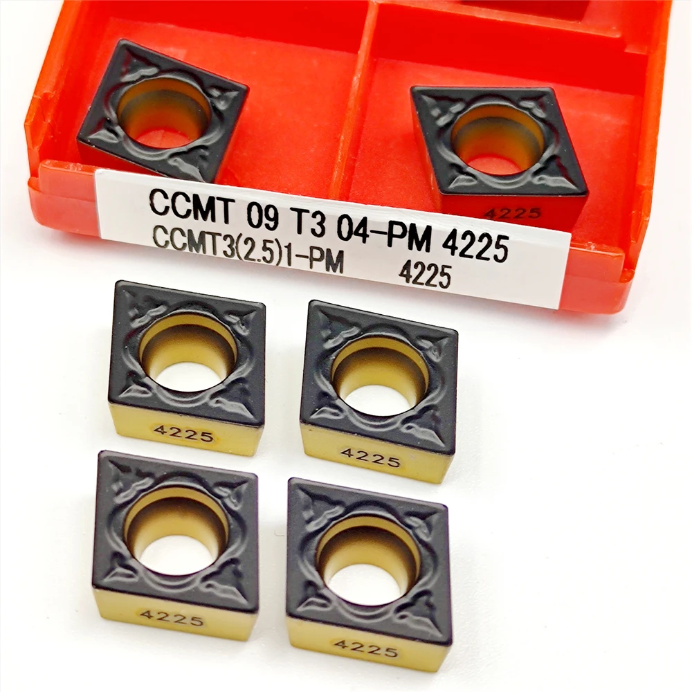 Токарный инструмент CCMT09T304 CCMT09T308 CCMT 09T304 09T308 PM4225 токарный резец из карбида |