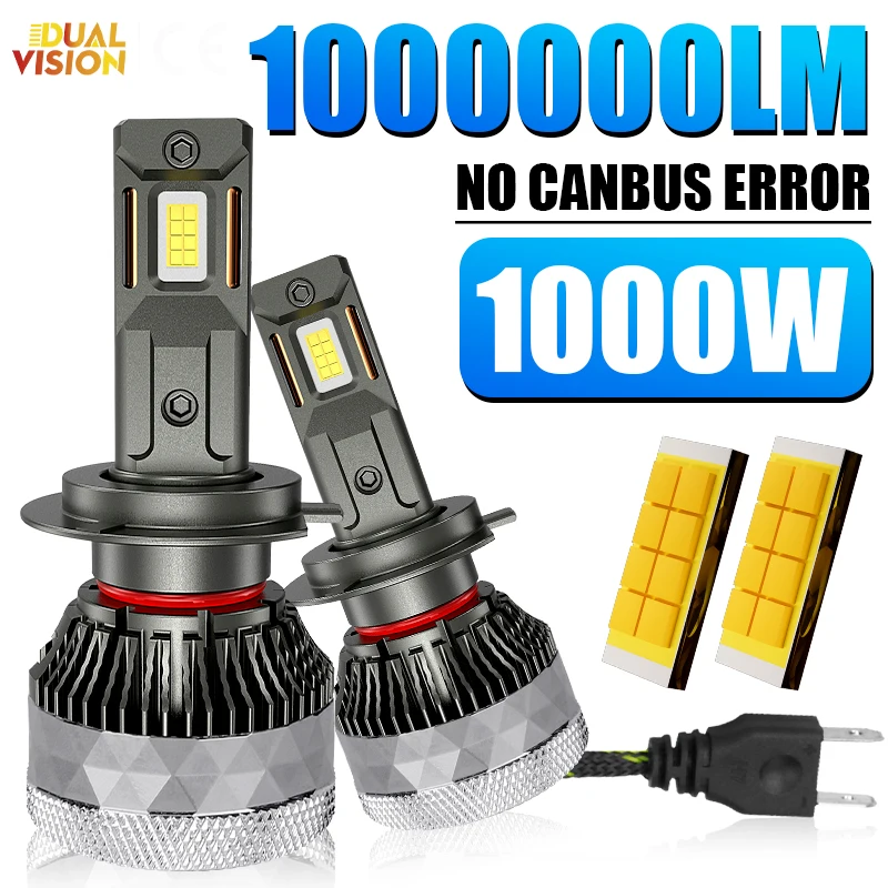 

H3 H4 H7 светодиодный K5C 1000 лм 9005 Вт светильник H11 H1 H8 HB3 8870 9006 CSP Chip HB4 9012 HIR2 Turbo Mini Diode Fog Lamp 12V 24V