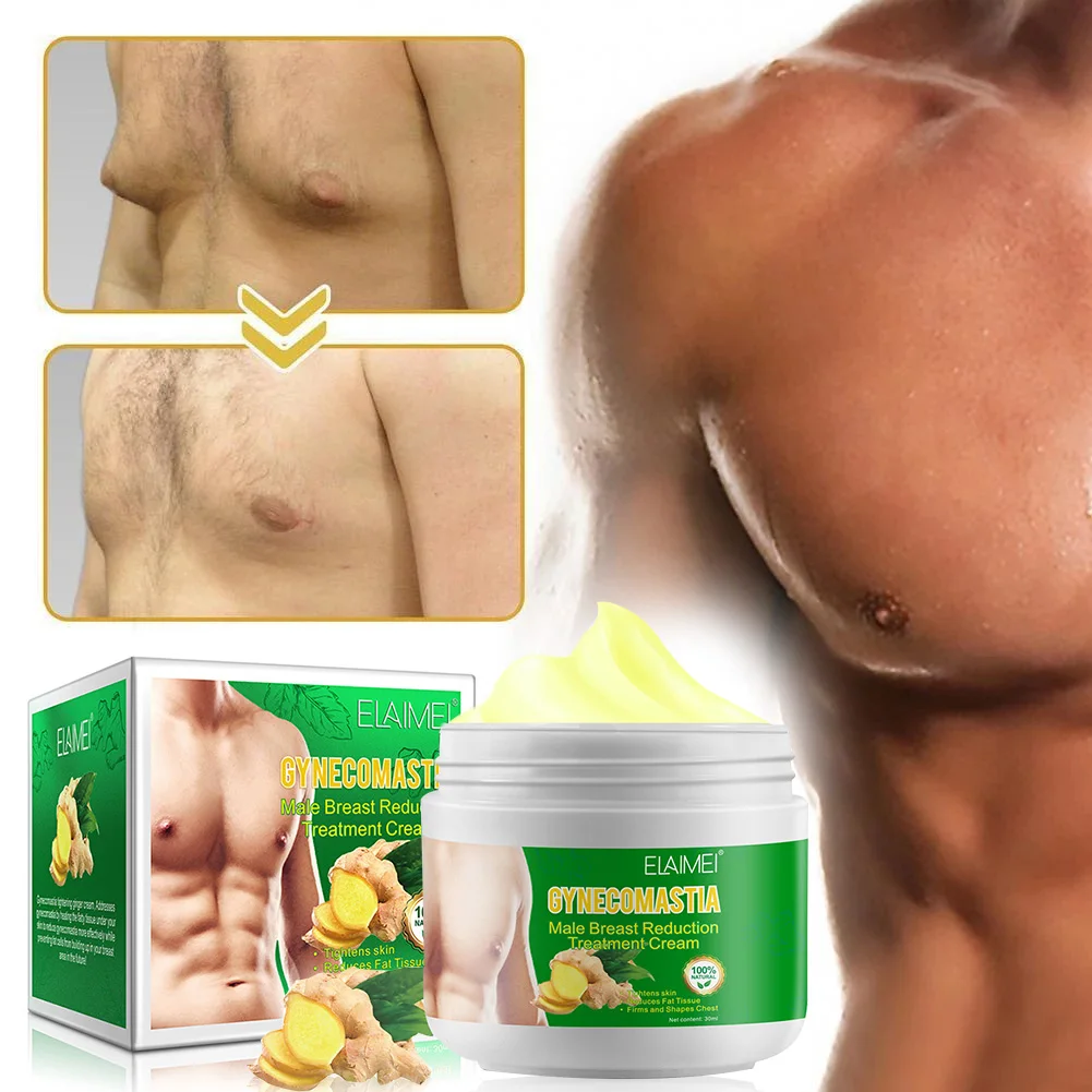 

Natural Plant Breast Firming Massage Cream Remove Excess Fat Effectively Shrink Chest Gynecomastia Tightening Ginger Cream