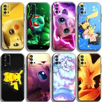 japan anime pok%c3%a9mon phone case for xiaomi redmi 7s 7 7a 8 8a note 8 2021 7 8 8t pro smartphone protective funda tpu