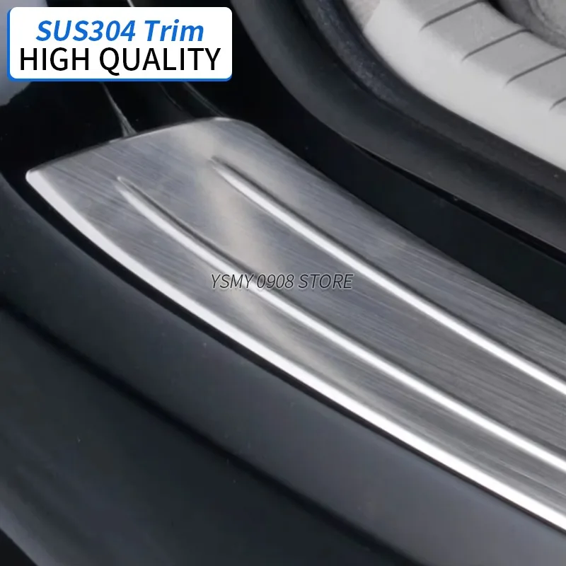 Авто внешние аксессуары защитная пластина заднего бампера автомобиля для Toyota Prius