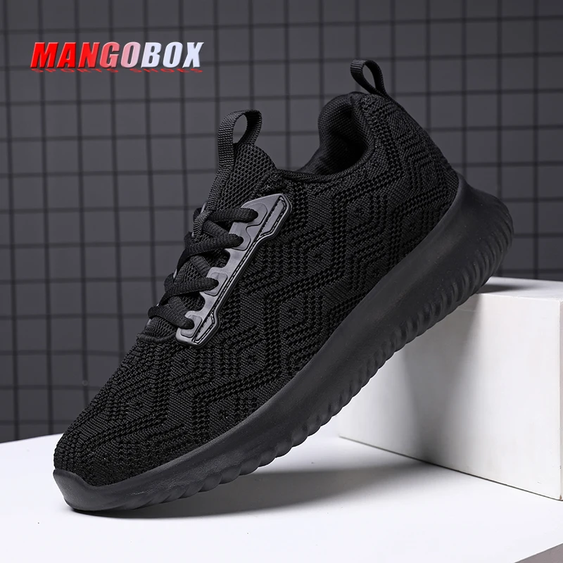 

2022 Spring Running Shoes For Men Black Gym Men Shoes Light Weight Jogging Sneakers Mens Soft Leisure Sport Shoe
