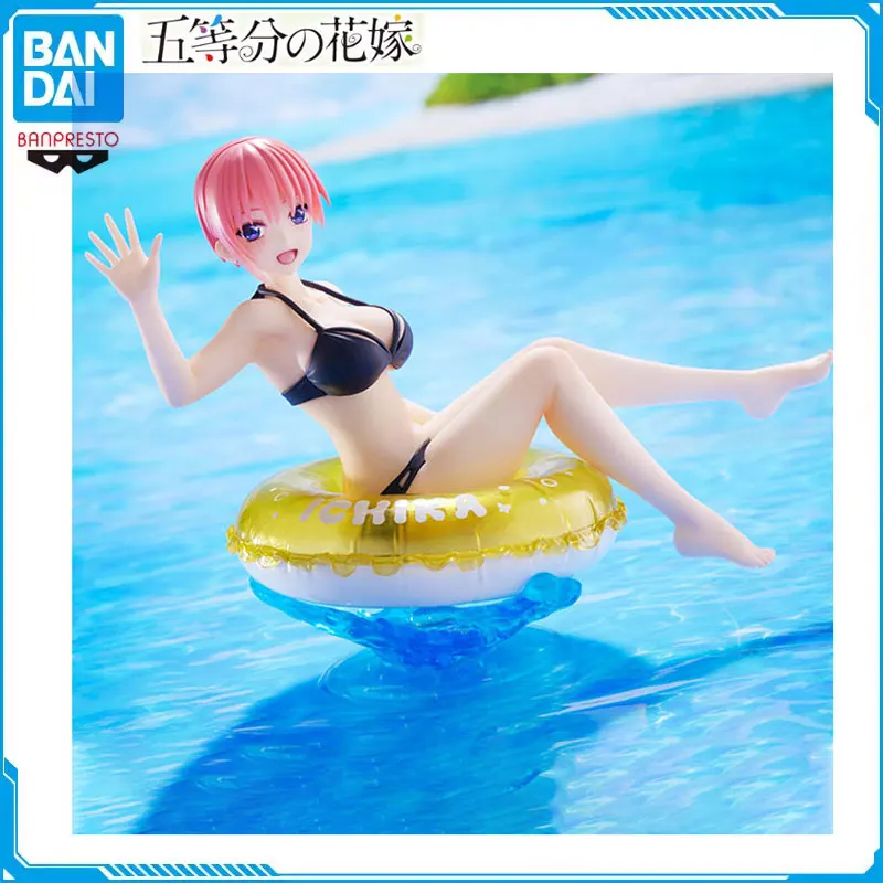 

The Quintessential Quintuplets Figure Nakano Ichika Pool Party Swimwear Ver Action Figure Collectible Model TAITO AFG Original