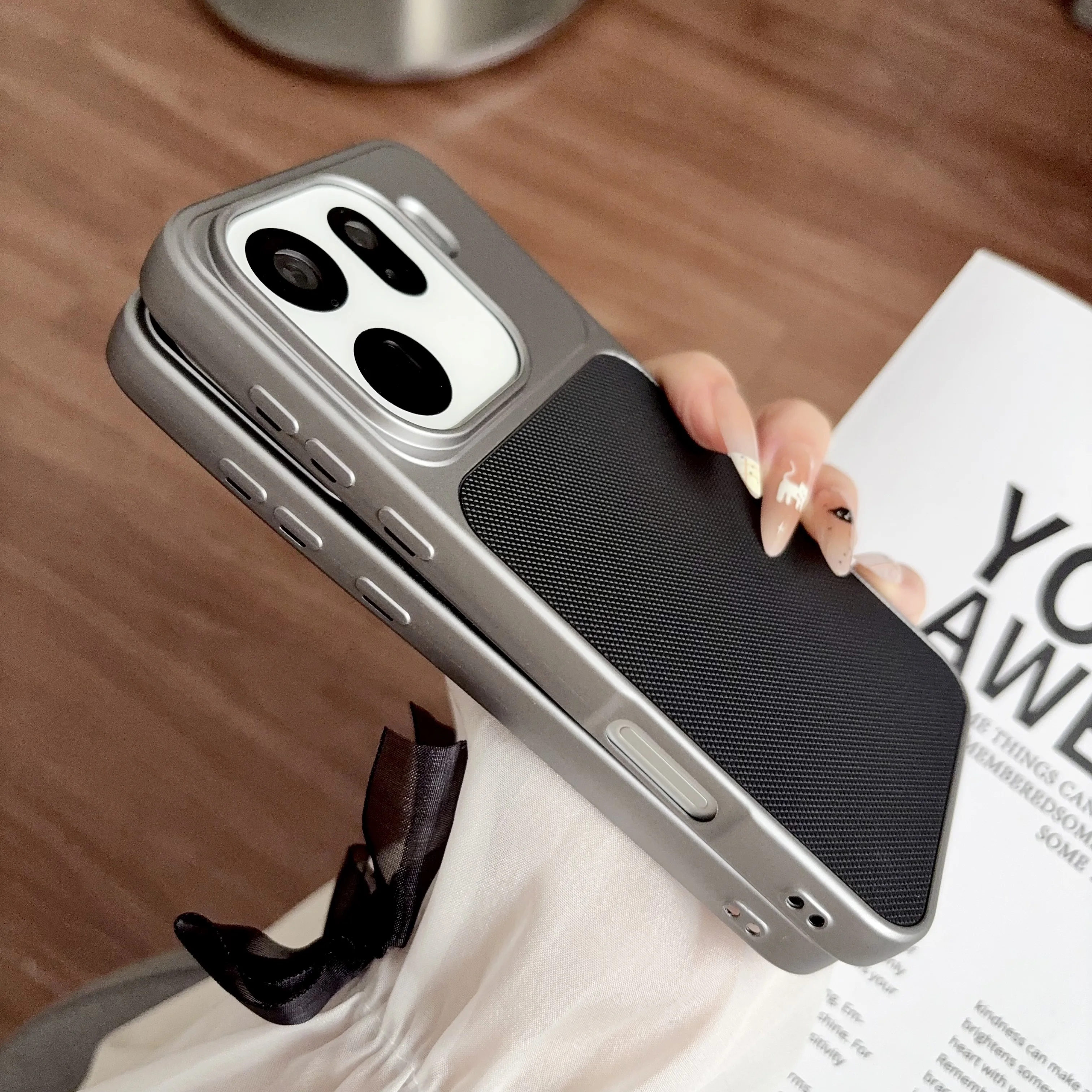 Чехол для OPPO Find X9 X8 Ultra X9 X8 Pro, высококачественный чехол с бриллиантовым узором, контрастными цветами, приятный на ощупь, противоударный чехол Funda (art.: 3920da012733c) - 3920da012733c