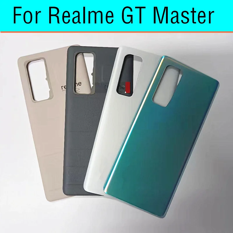

Задняя крышка батарейного отсека 6,55 дюйма для Realme GT Explorer Master, Задняя стеклянная крышка батарейного отсека для RMX3366
