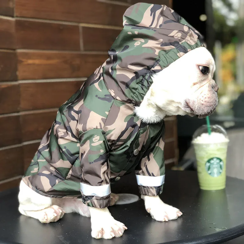 

Corgi Raincoat Winter Jumpsuit for Dogs Four Leg Clothes for Small Dogs Camouflage Dog Raincoat Waterproof Overalls Dog Gifts