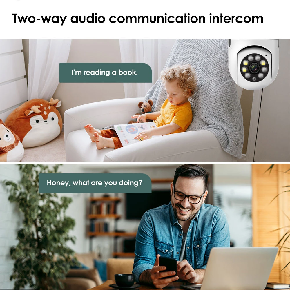 Беспроводная наружная камера видеонаблюдения s 360 Graus с Wifi 1080p Hd мини-камера сенсор