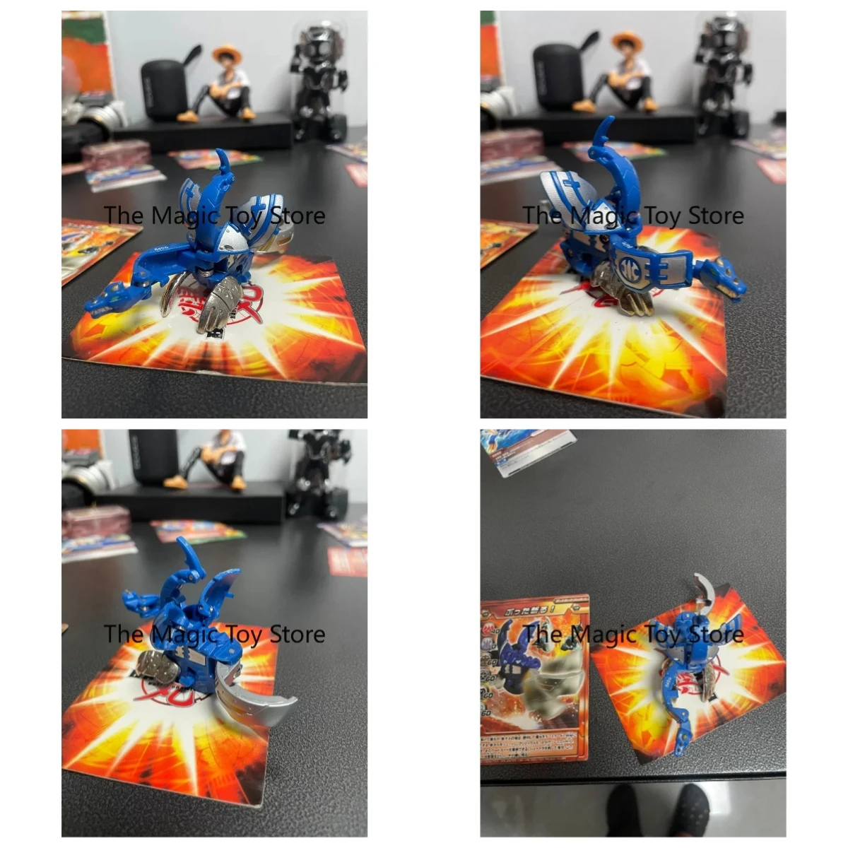 Фото Оригинальная коллекционная фигурка Sega Toys Slash Seabeast Bakugan BakuTech: трансформируемое морское существо №1
