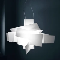nordic classic stacked pendant lights minimalist acrylic hanging lamps for bedroom dining room living room decor led lighting