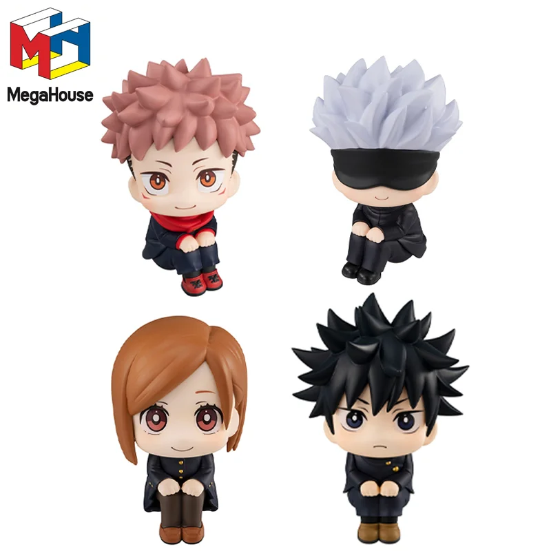 Оригинальный MegaHouse, посмотрите на Gojo Satoru Kugisaki noбара Fushiguro Megumi Yuji Itadori juютсу Kaisen, модель, коллекционные игрушки, подарок