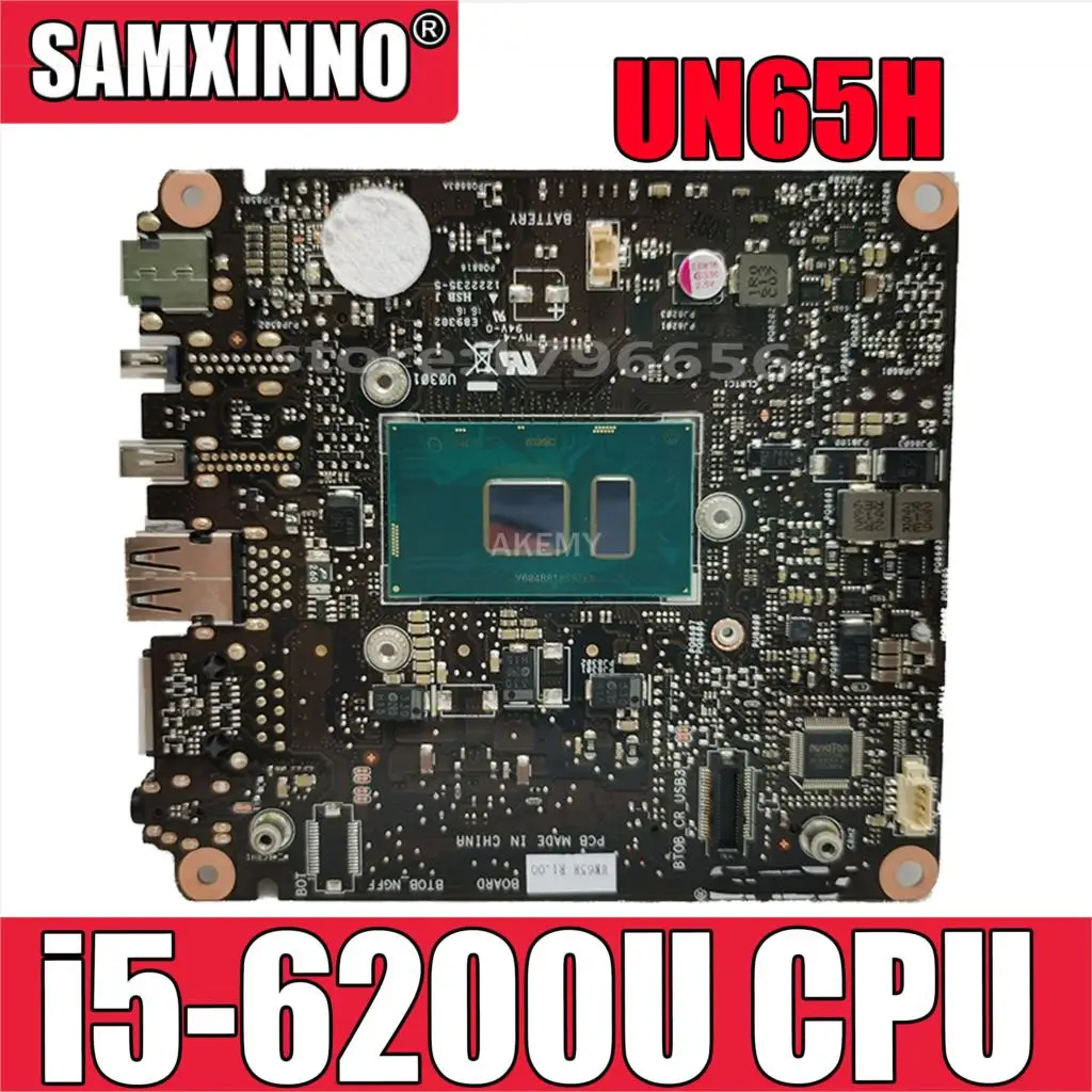 

Новинка! UN65H материнская плата для Asus VivoMini UN65H UN65 UN65h-m008H Mini Vivo PC системная плата с/I5-6200/6198U ЦП