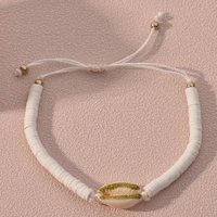new fashion bracelet pottery clay shell handmade bracelet fashion beach ins jewelry