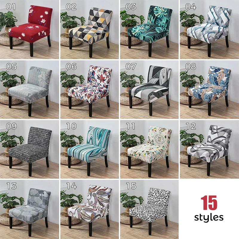 Cover Solid Single Sofa Slipcover Nordic Accent Chair Covers Elastic Couch Protector Cover