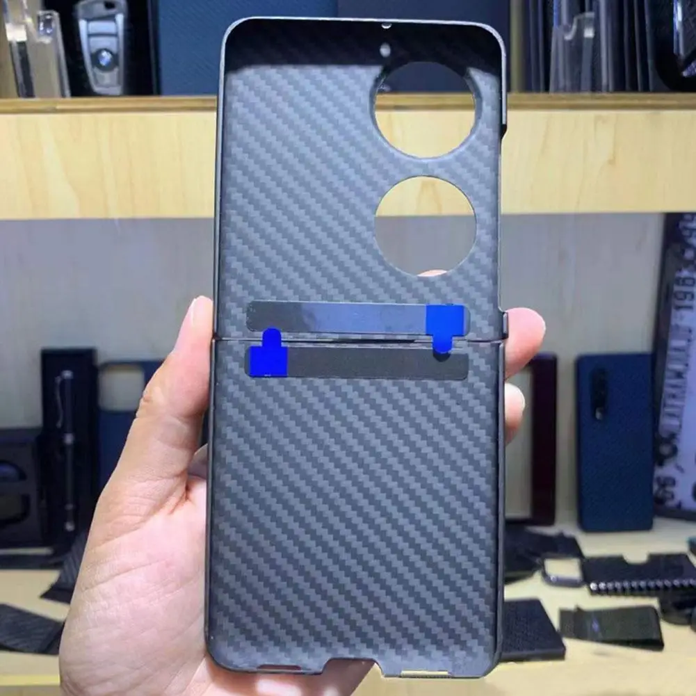 

For P50 Pocket Cases Carbon Fiber Soft Cases For P50 Treasure Shockproof Coque Fundas Anti-drop All-inclusive O7f0