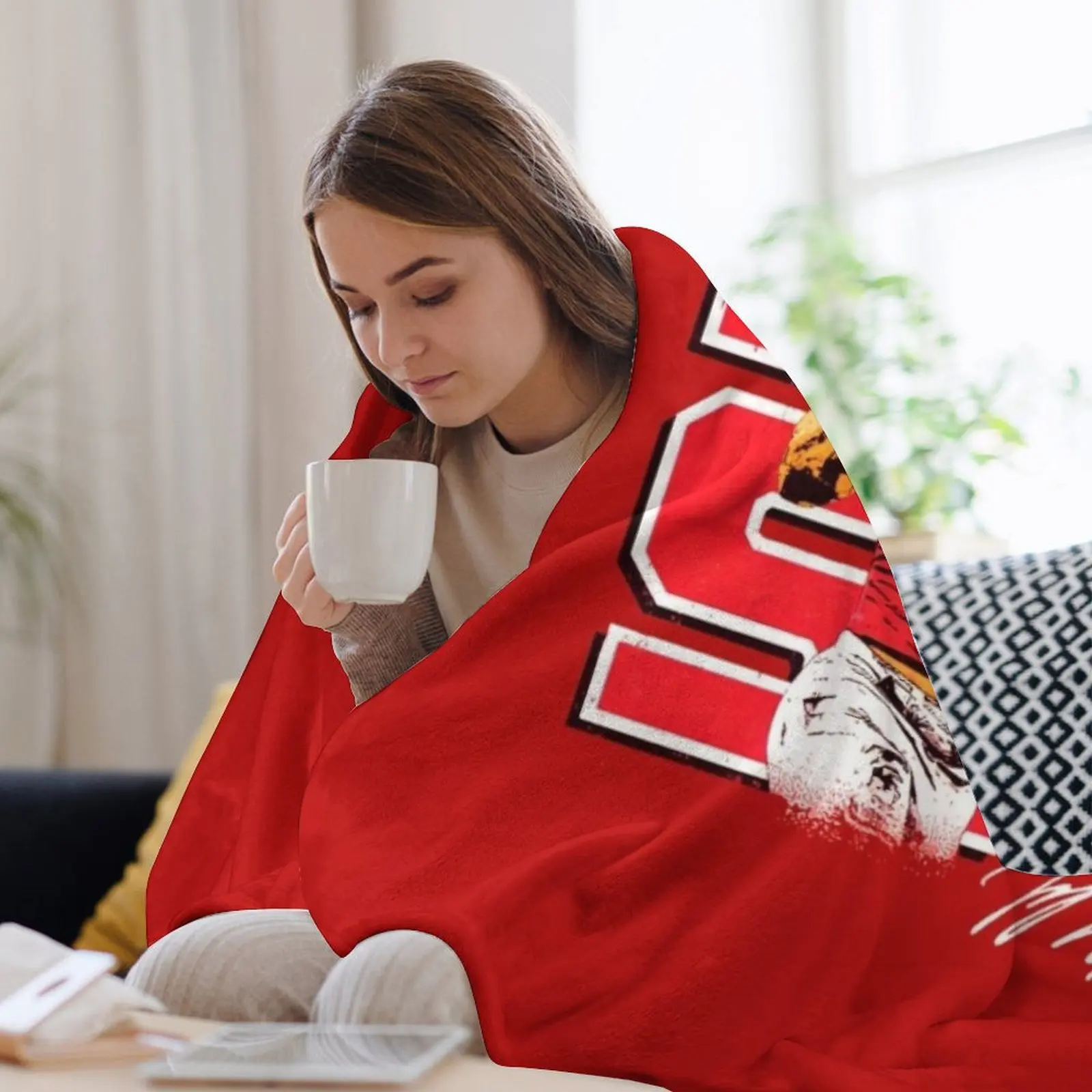 Одеяло Nick Bosa роскошные утепленные меховые изделия декоративные одеяла для