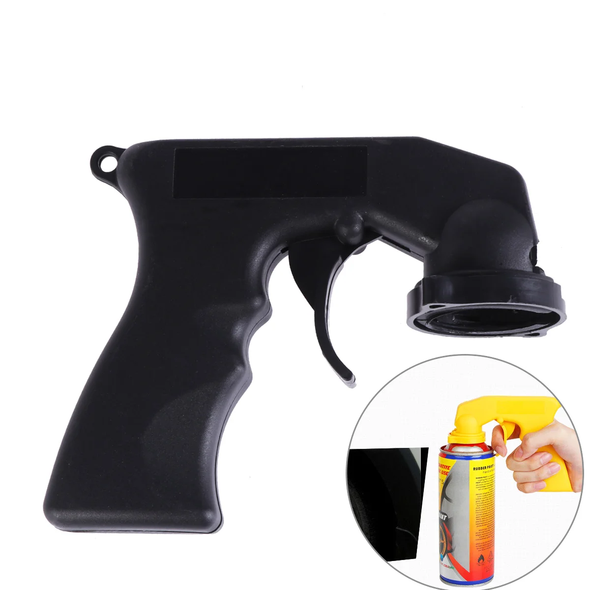 

1PC Universal Portable Practical Plastic Ergonomic Aerosol Can Spray Spraying Adapter for Automotive Painting