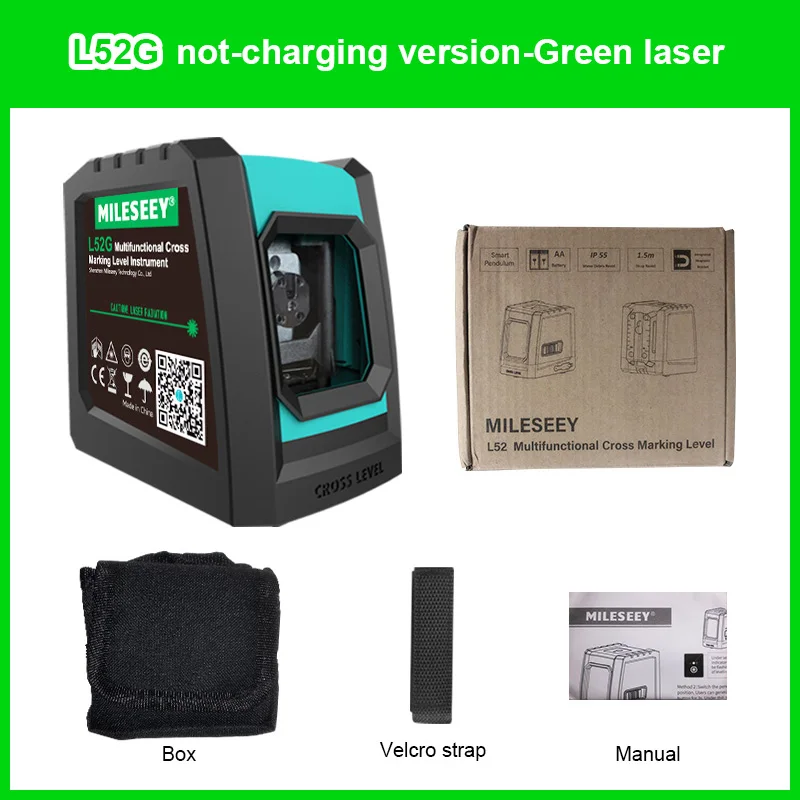 

MiLESEEY L52G Зеленый лазерный уровень