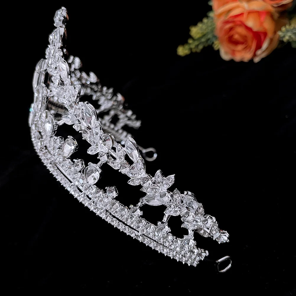 

Корона аксессуары для волос для невесты подарки на день рождения женский свадебный головной убор для конкурса искусственные короны
