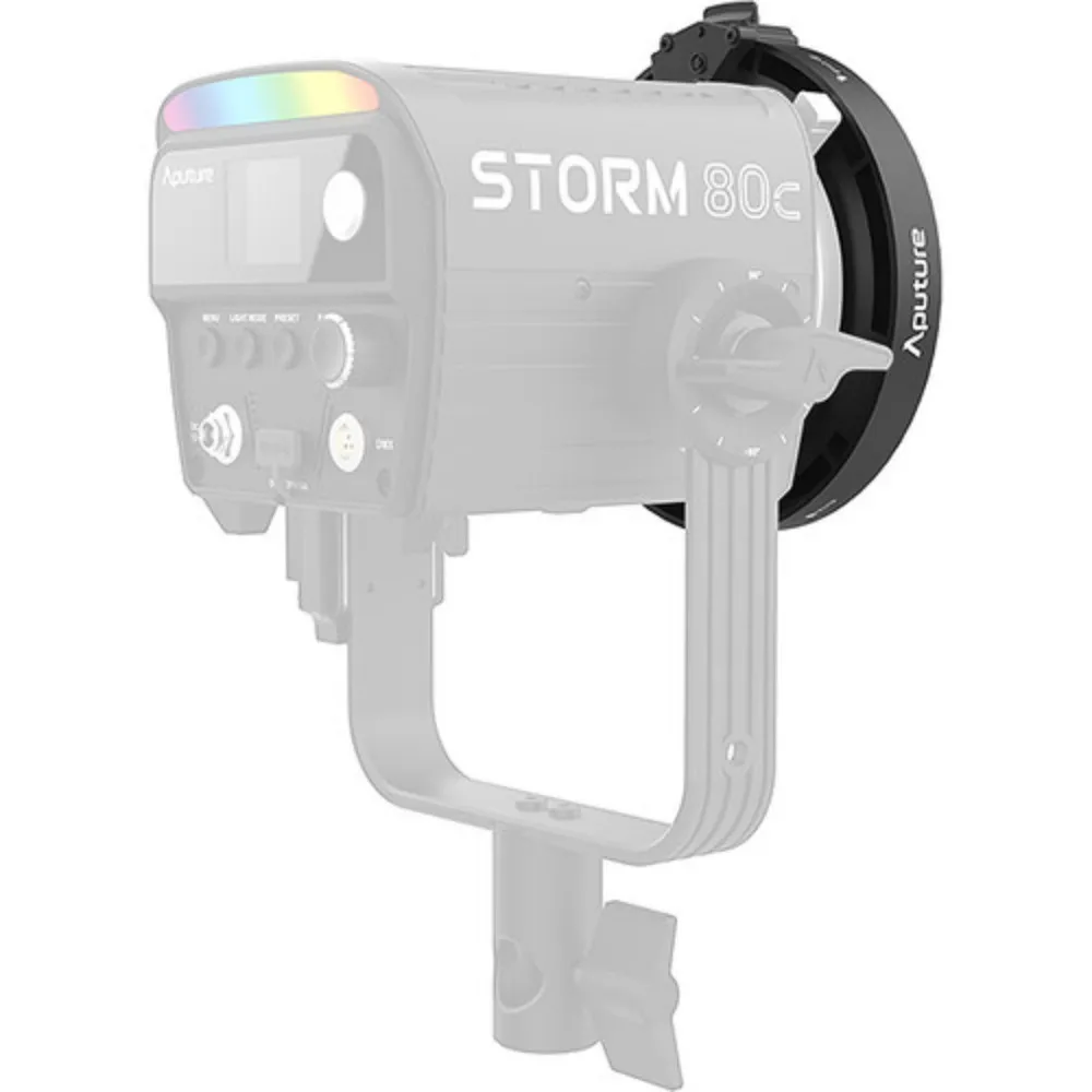 Фото Адаптер Aputure Mini ProLock к креплению Bowens для моноблока STORM 80c №4