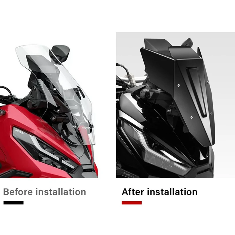 Ветрозащитный экран на лобовое стекло мотоцикла дефлектор подходит для Honda XADV 750