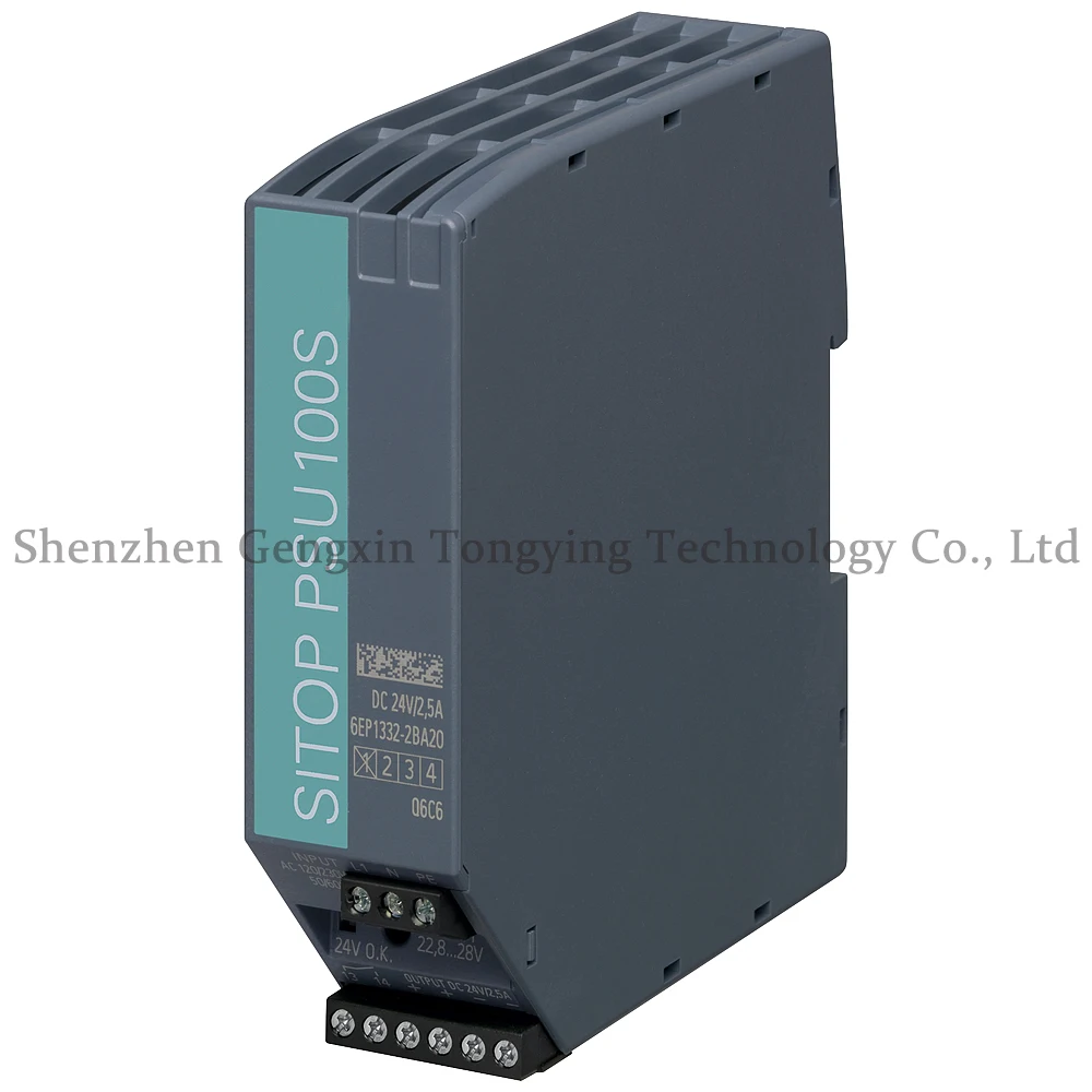 

Power Supply SITOP Smart PSU100S, Input: 120/230 VAC Output: 24 VDC/2.5A, 6EP1332-2BA20 Original Warranty