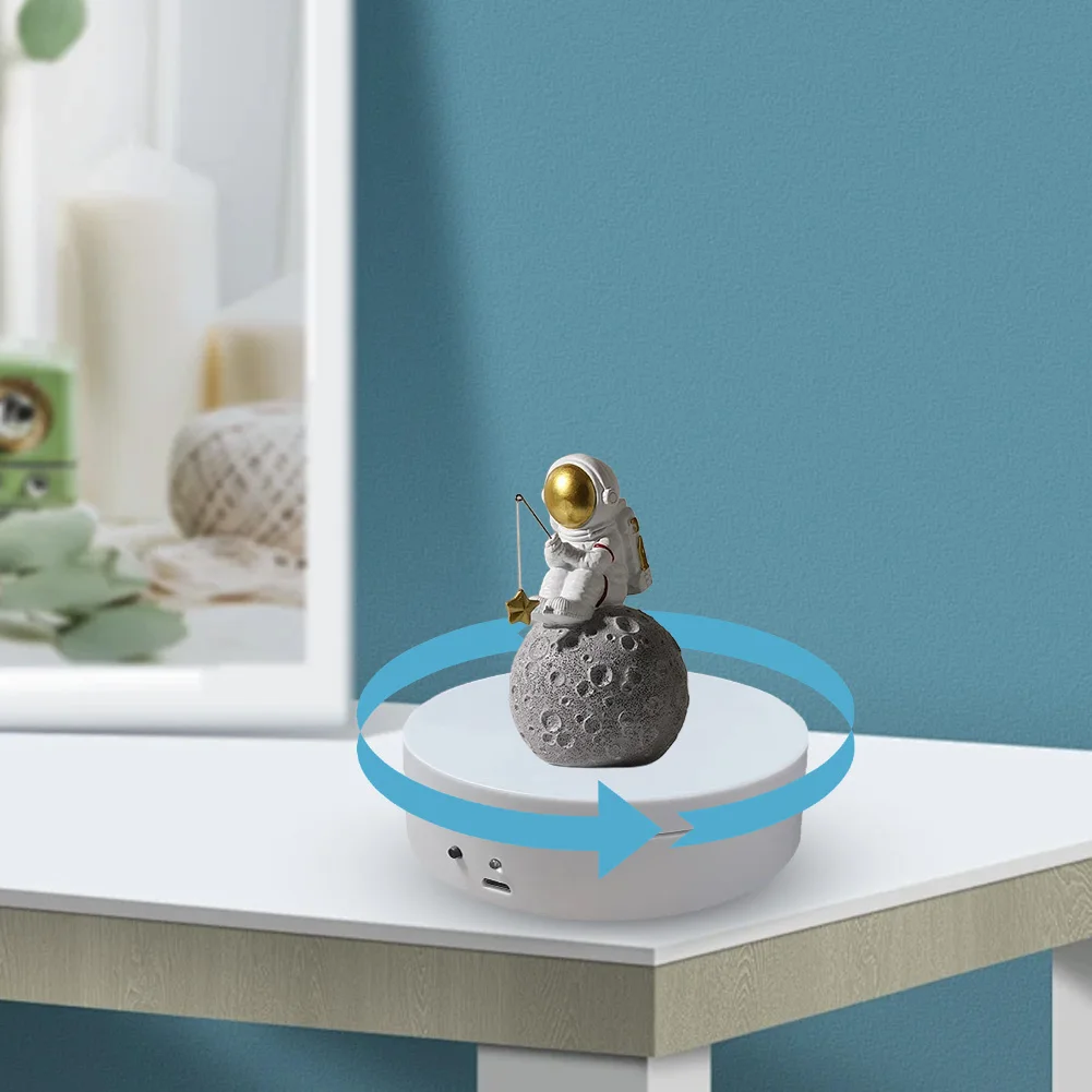 Фотографическая Подставка для ювелирных изделий вращающаяся платформа с