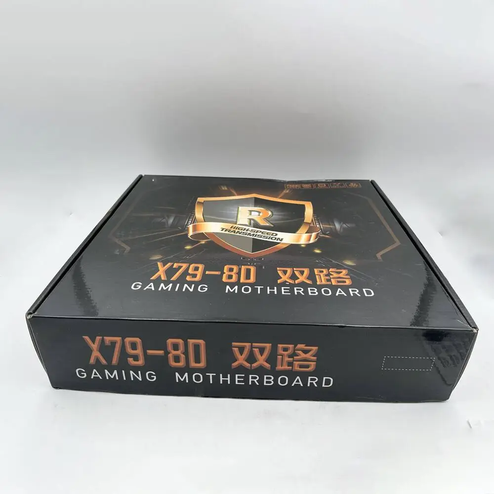 Материнская плата для HUANANZHI X79 8D с двумя процессорами LGA 2011 DDR3