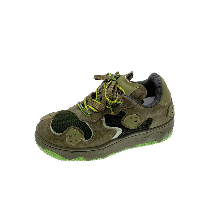 

Skull Head Thick Sole Casual Sports Shoes for Women Dad's Shoes