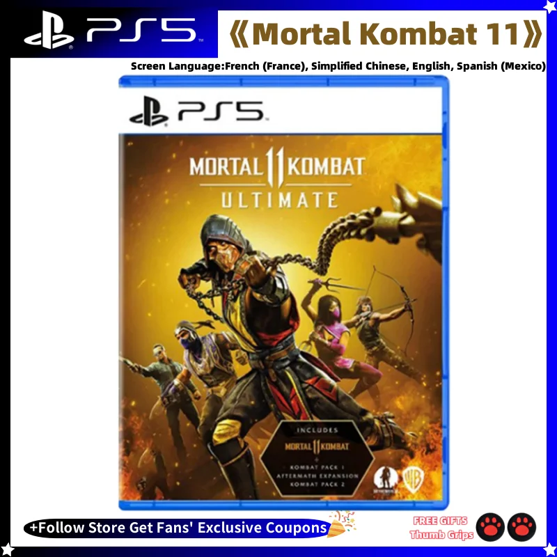 Игровой диск Mortal Kombat 11 Sony PS5 Playstation5