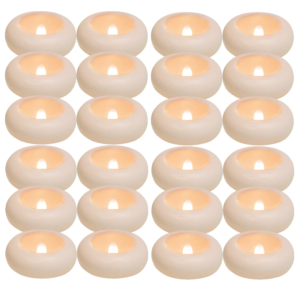 

Премиальные плавающие светодиодные свечи LED 12/24 шт.