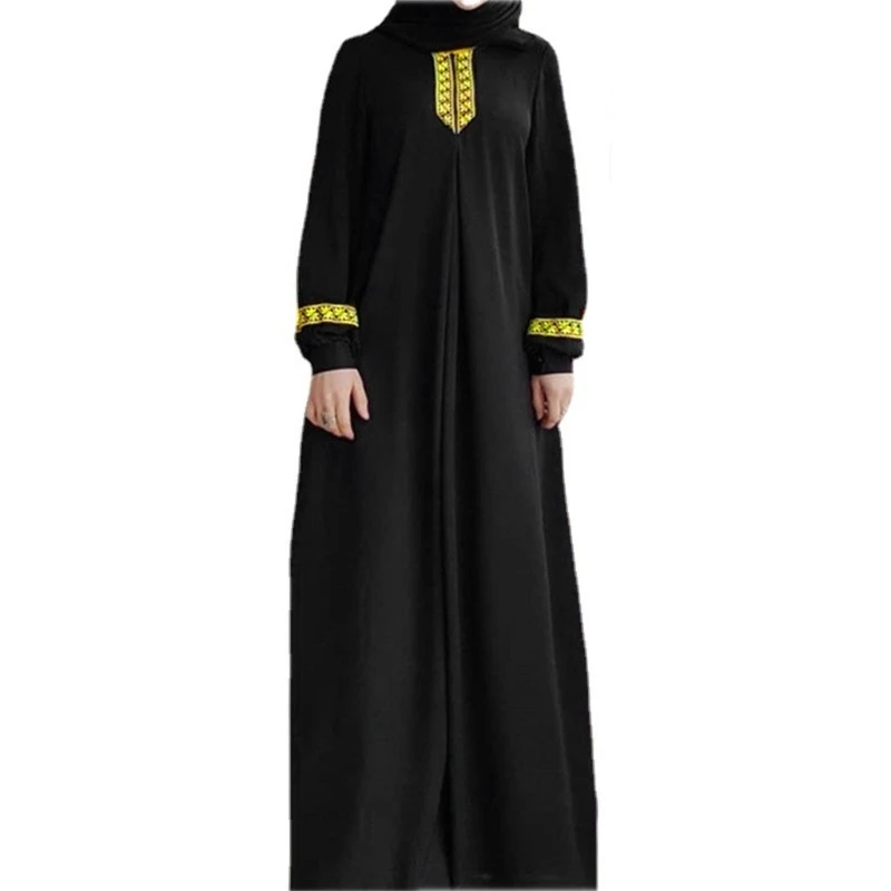 Ethnic Style Women Robe Muslim-Clothing Muslim-Thobe Dresses