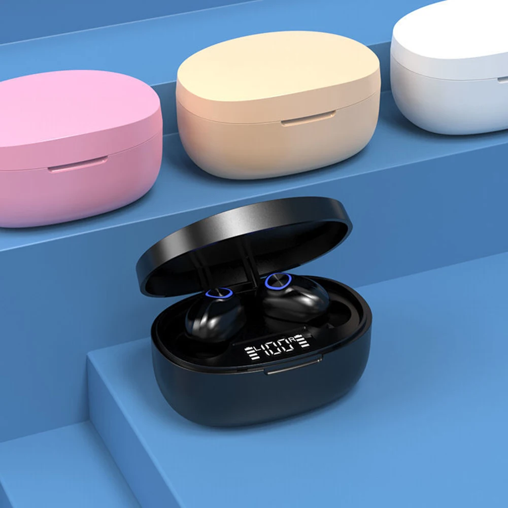 

Tws-наушники T15 с цифровым дисплеем, Bluetooth 5,0