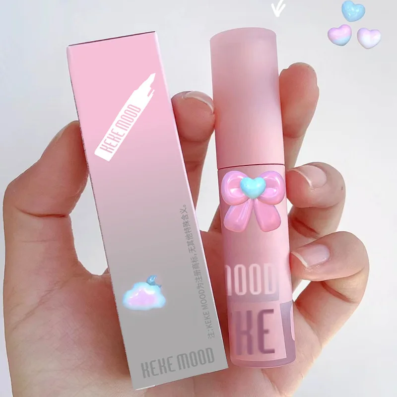 

KeKeMood Long-lasting Makeup and Color-locking Lip Mist Matte Matte Matte Lip Mud Does not Fade and Does Not Stick to the Cup