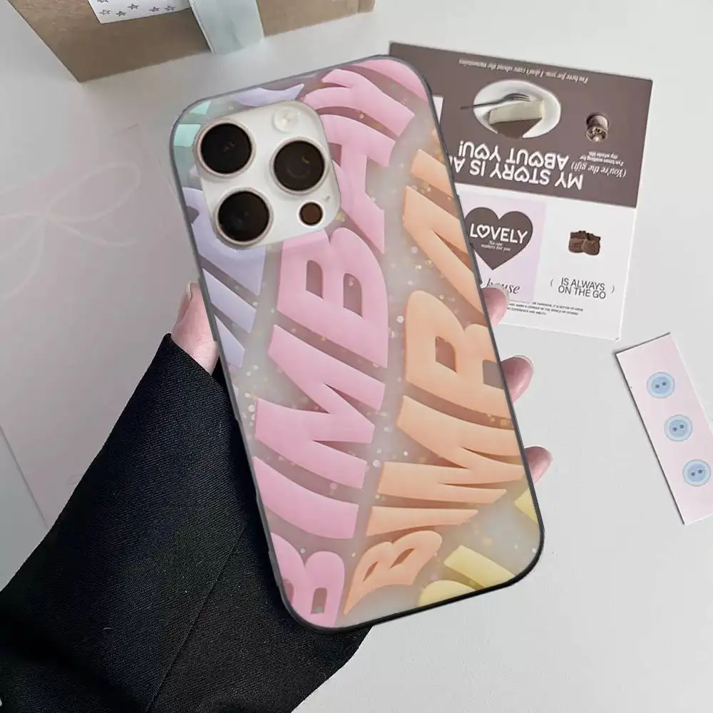 Чехол B-B-BimbaeS и L-L-LolaeS для iPhone 17 16 15 14 13 12 11 Pro Max Plus, гофрированный бампер, задняя крышка-накладка (art.: 3920db758ff46) - 3920db758ff46