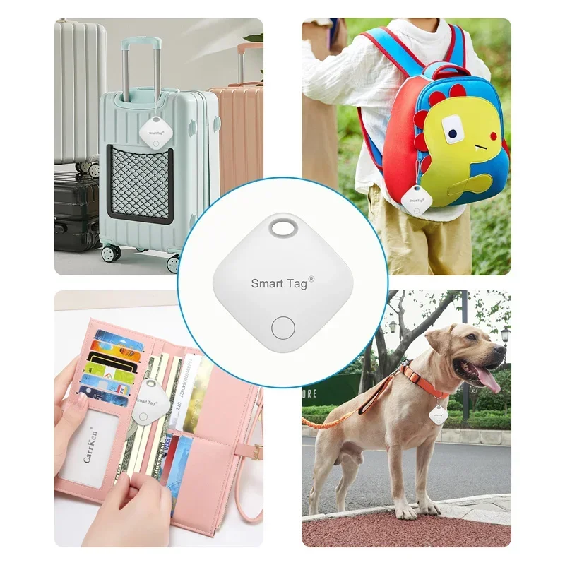 Умный Bluetooth-трекер CD Smart Tag с GPS для iOSiPhone, совместимый с приложением Find My, сертифицированный MFI, устройство защиты от потери, локатор для iPhone. (art.: 3920da674be8a) - 3920da674be8a
