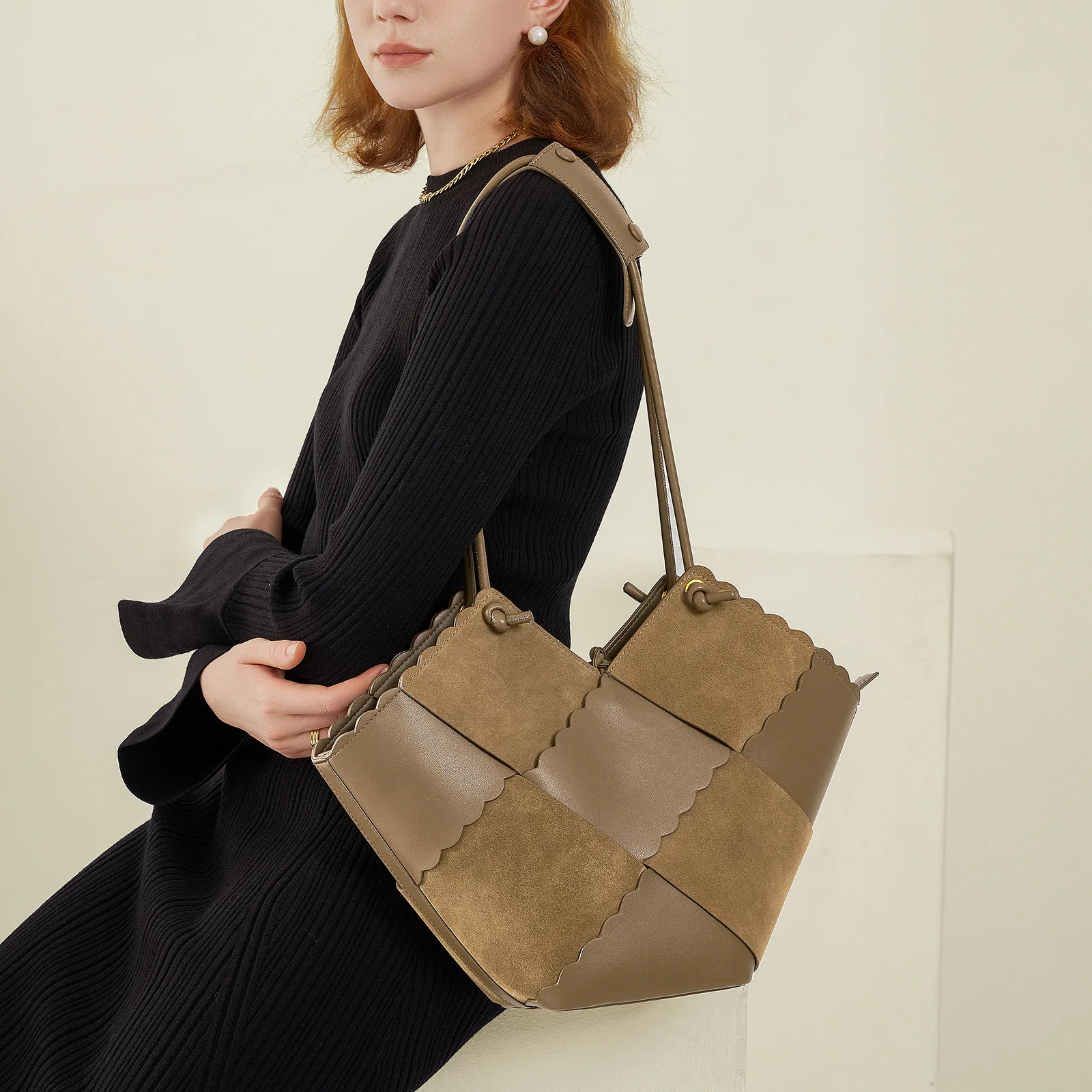 Fashion Handbags for Women Vintage Designer Totes Bags Luxury Large Capacity Bags High Quality Genuine Leather Shoulder Bags