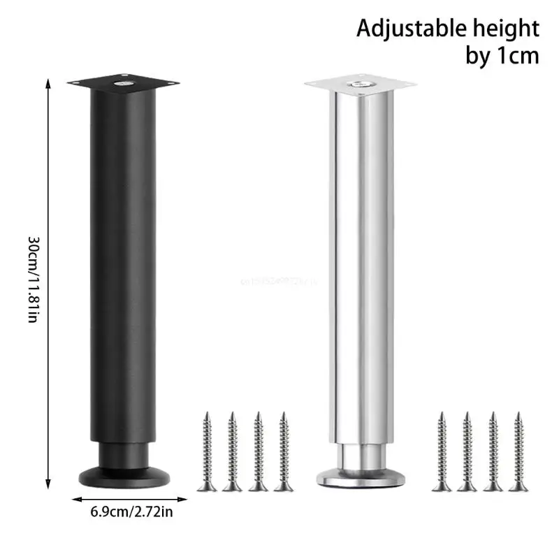 Прочный кронштейн для ножек мебели регулируемая опора от 30 до 31 см дома
