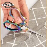 5 color high quality needlework scissors european retro craft scissors for fabric diy sewing supplies cross stitch scissors yarn