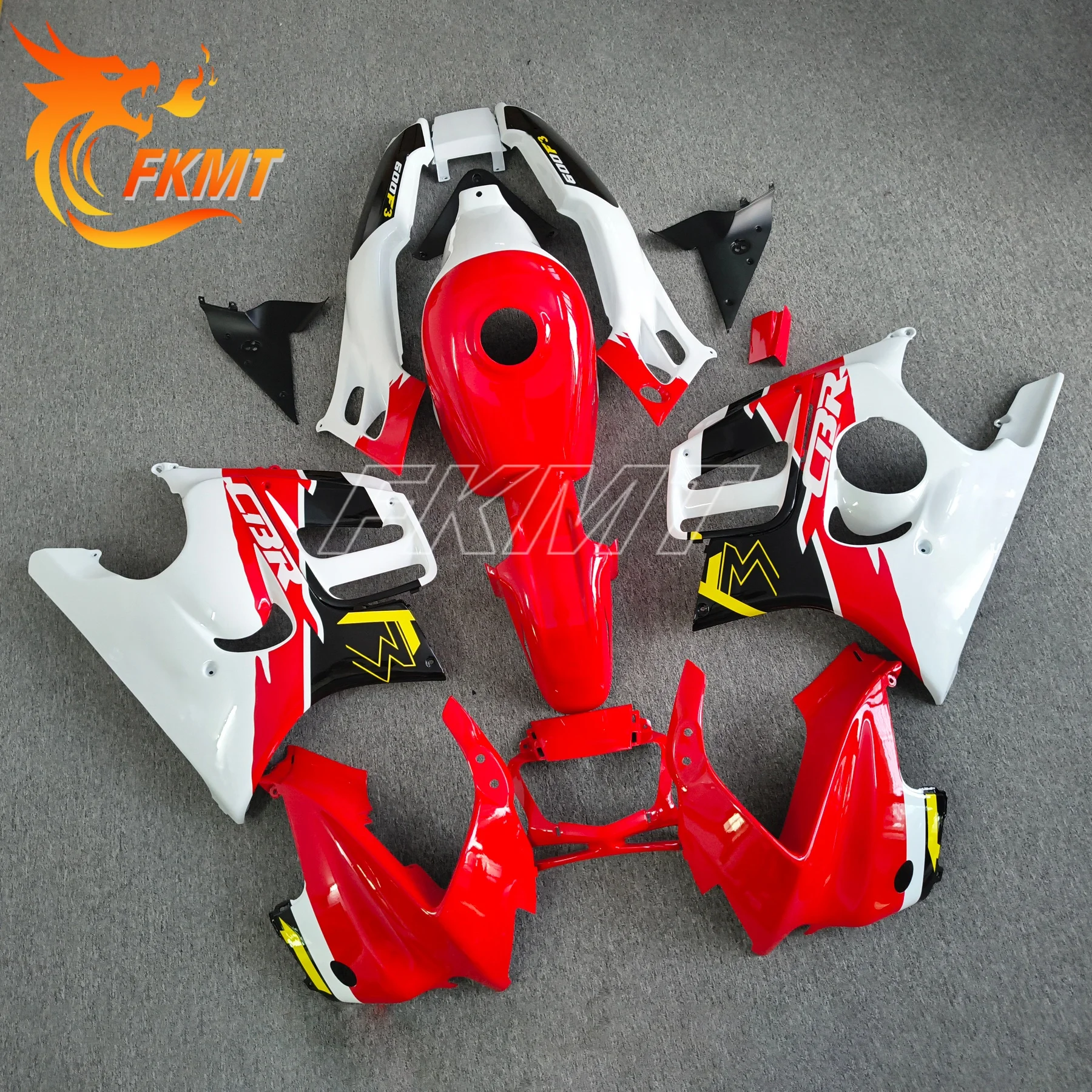 Фото Обвесы для мотоцикла Honda CBR600F3 1995-1996: Комплект кастомизированных обтекателей CBR 600 F3 95-96 №5