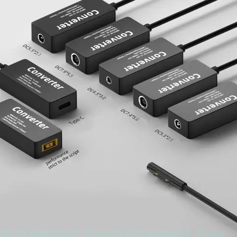 Кабель-переходник для зарядки постоянного тока в Surface Type-C для ноутбука SurfacePro 3/4/5-/6/7/8/X Go 2/3 2/3/4 Book 2/3/4CC