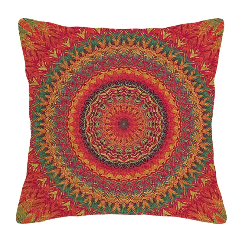 Декоративная наволочка для подушки в стиле бохо 45 х45 см 40 х40 60 х60