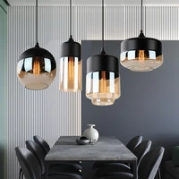 4 style modern contemporary glass pendant lamp lights fixtures e27 e26 led for kitchen restaurant cafe bar living room