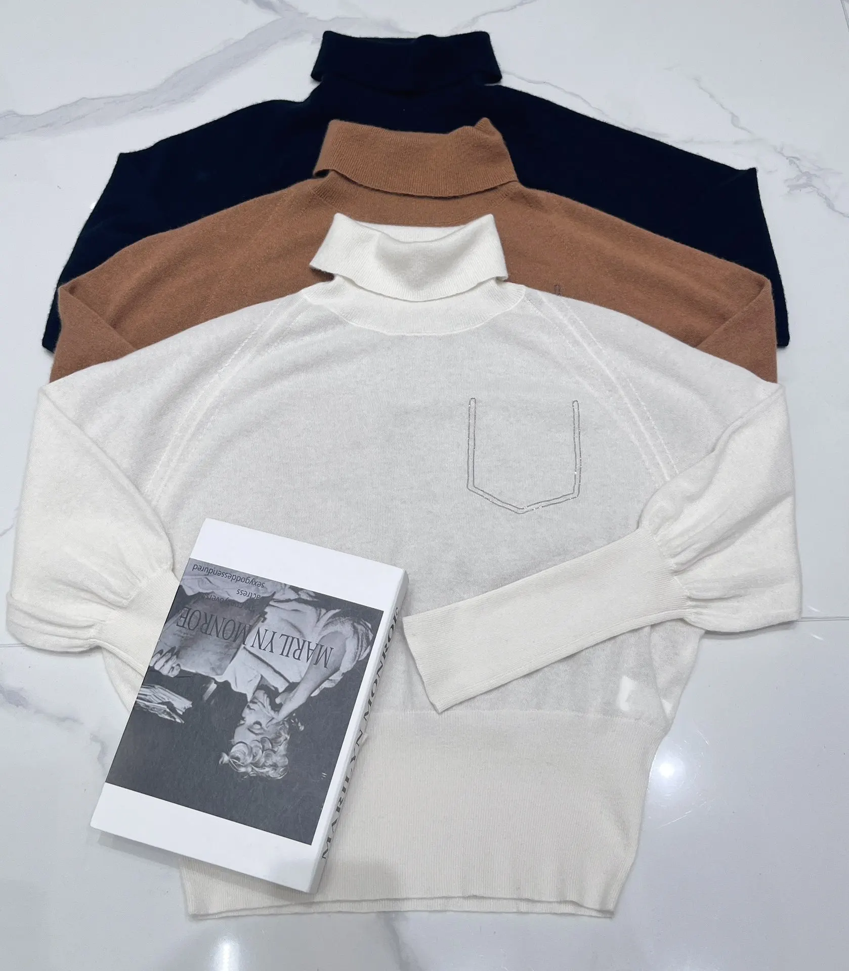 Рисунок 5 - Женский кашемировый свитер с высоким