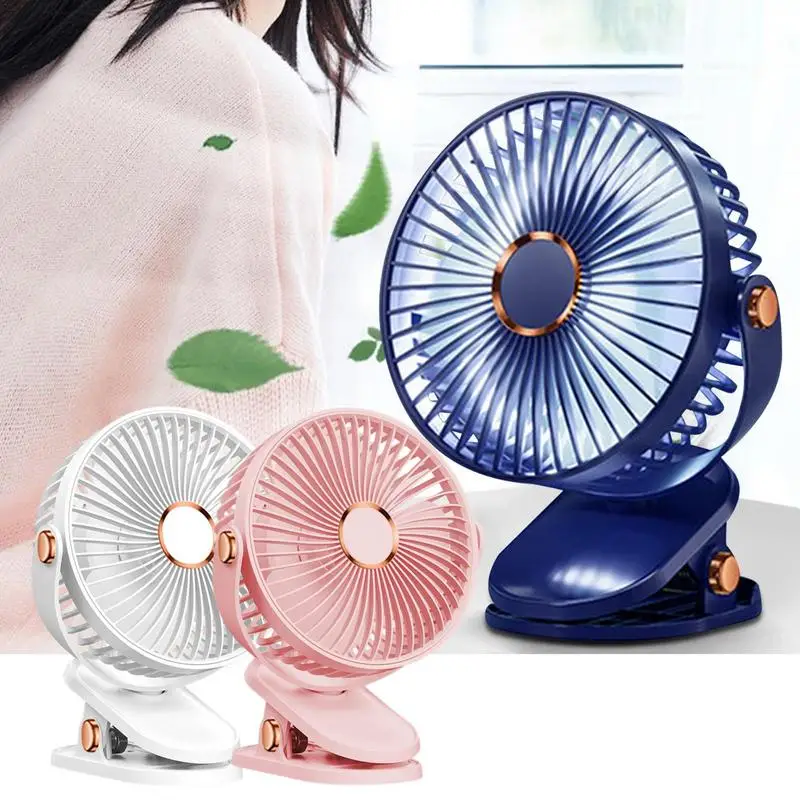 

Clip Fan Rechargeable Student Dormitory Personal Fans Portable Adjustment USB Mini Handheld Air Blower Home Accessories
