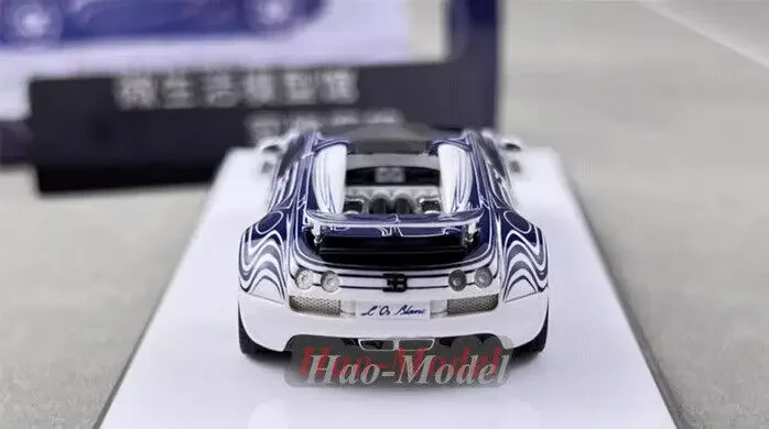 LJM 1/64 для Bugatti Veyron Limit модель автомобиля литой под давлением сплав имитация