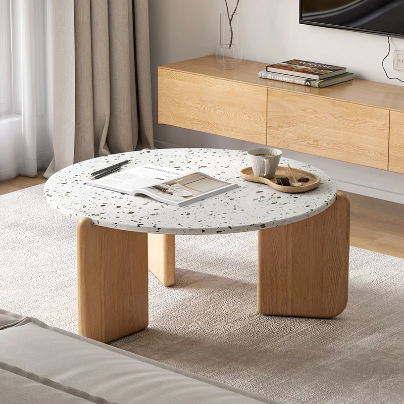 

Modern Luxury Side Coffee Tables Room Dining Modern Center Tea Table Round Corner Mesa Centro Salon Living Room Furniture T50CJ