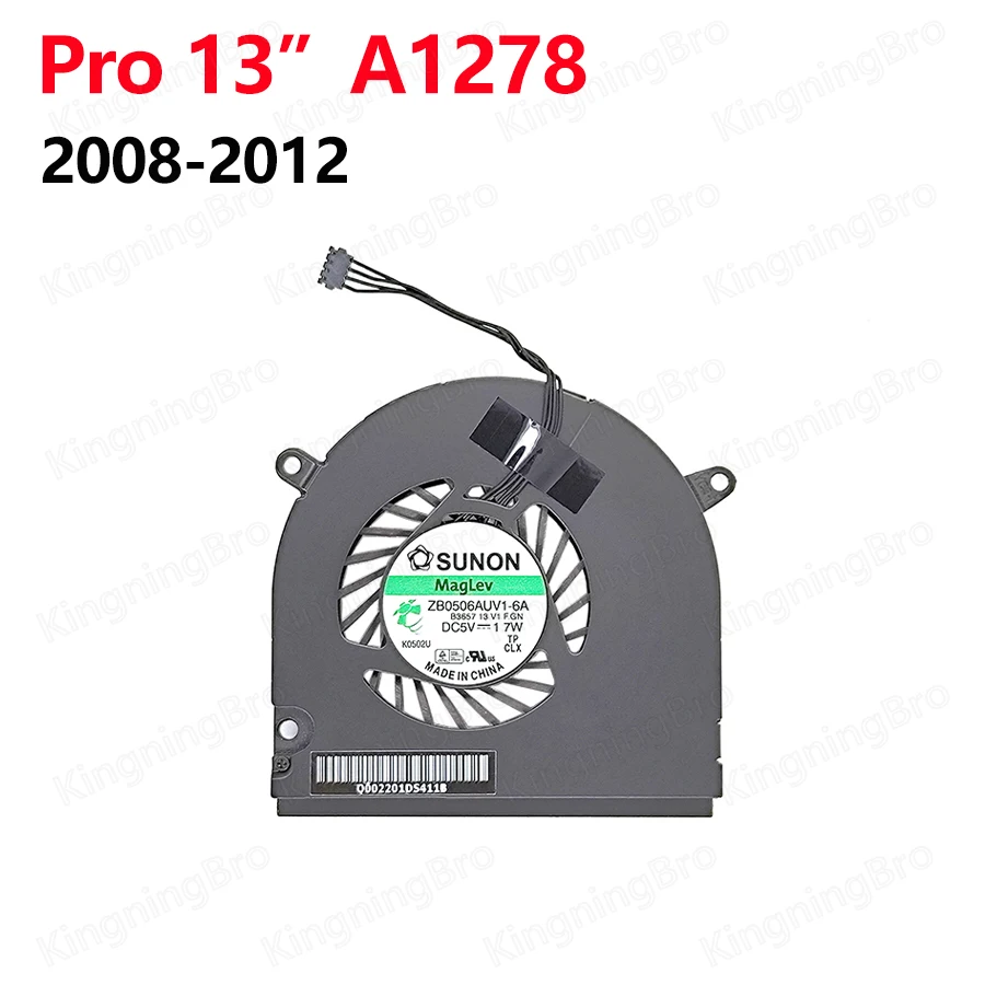 Оригинальный кулер для ноутбука Macbook Air / Pro A1278 A1286 A1398 A1502 A1465 A1466 A1706 A1707 A1708 A1932 A2338